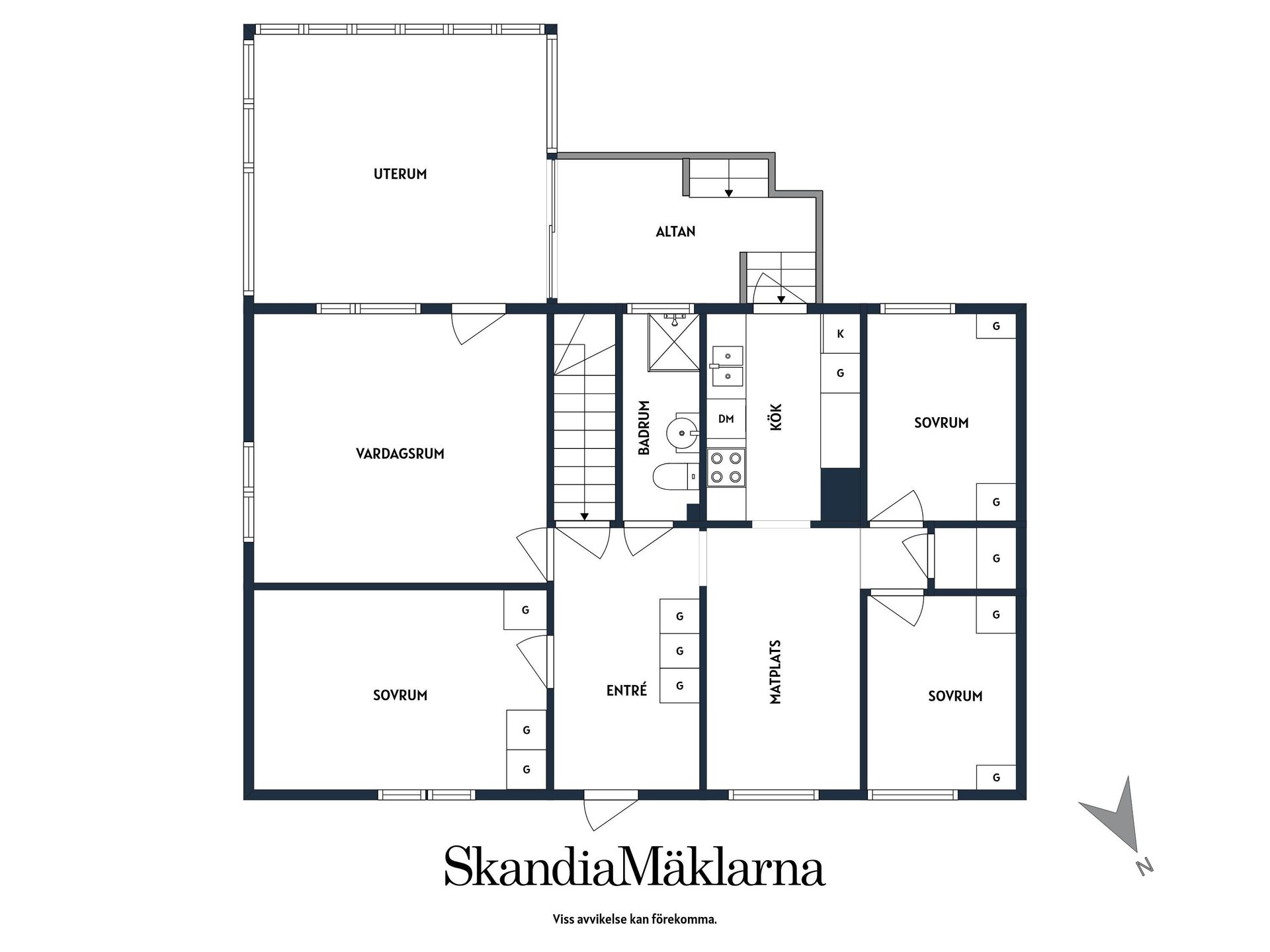 Villa, Granbyvägen 50, Åkers Styckebruk, Strängnäs