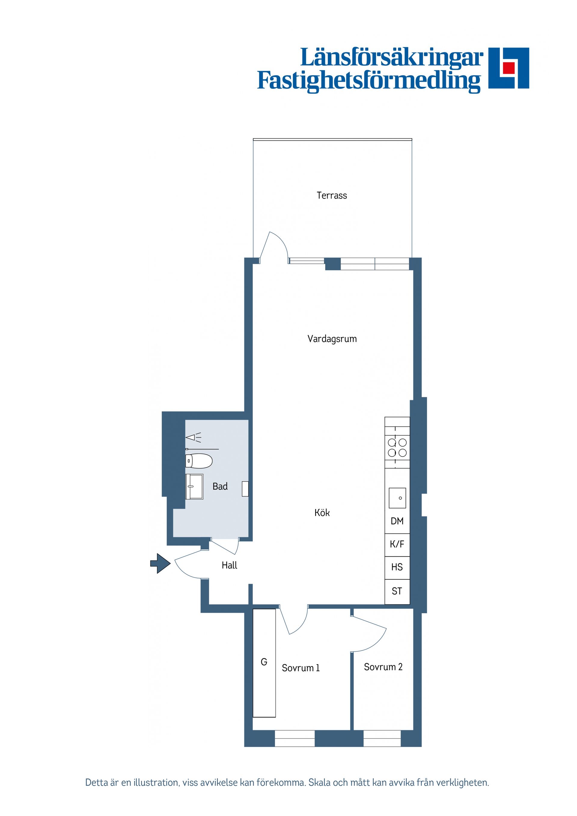 Bostadsrätt, Tre Kronors väg 35, Kvarnholmen, Nacka