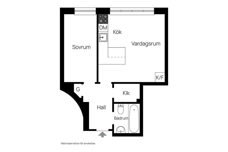Bostadsrätt, Atterbomsvägen 58, 1 Tr, Kungsholmen - Fredhäll, Stockholm
