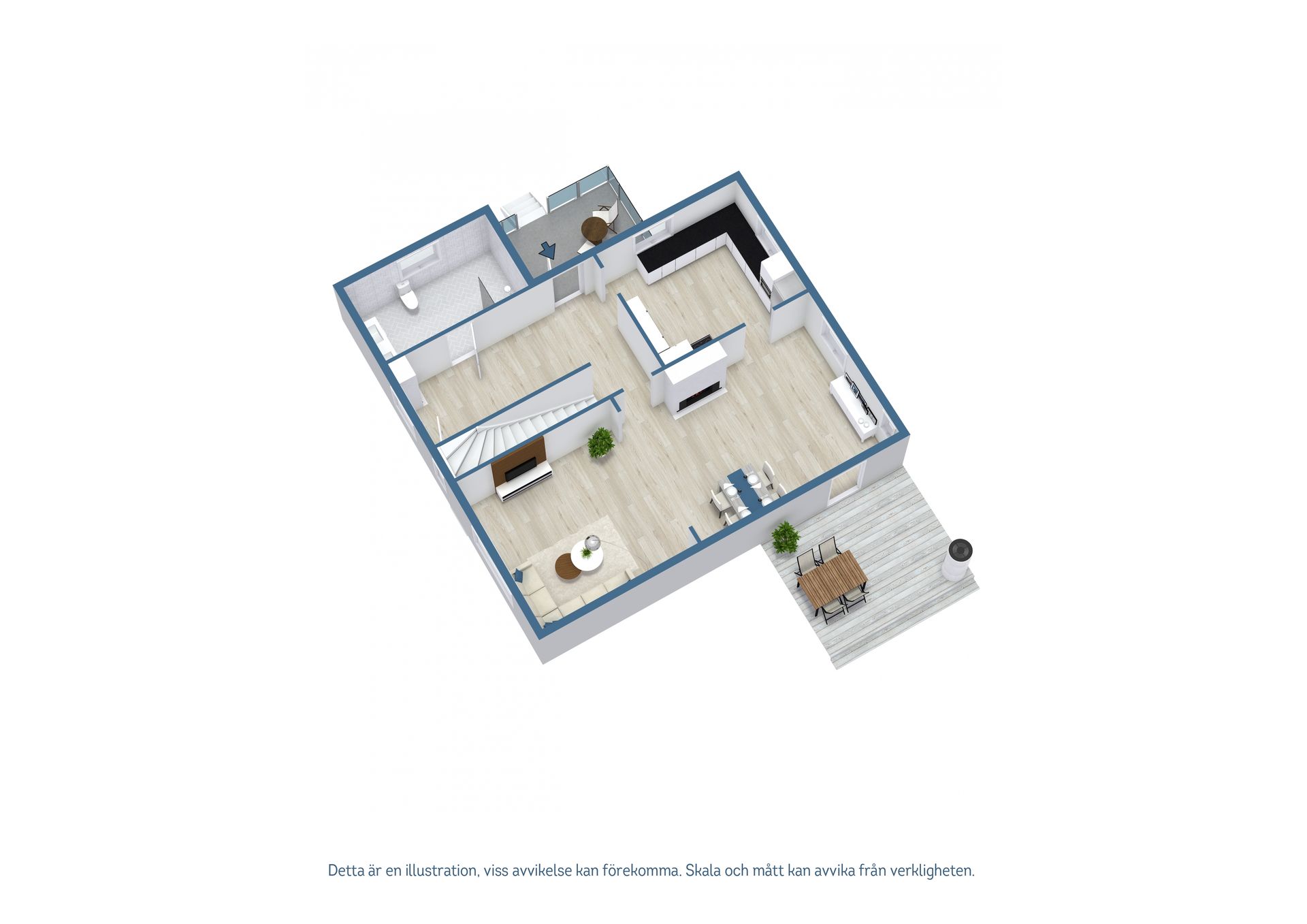 Villa, Slada 301, Hållnäs, Tierp