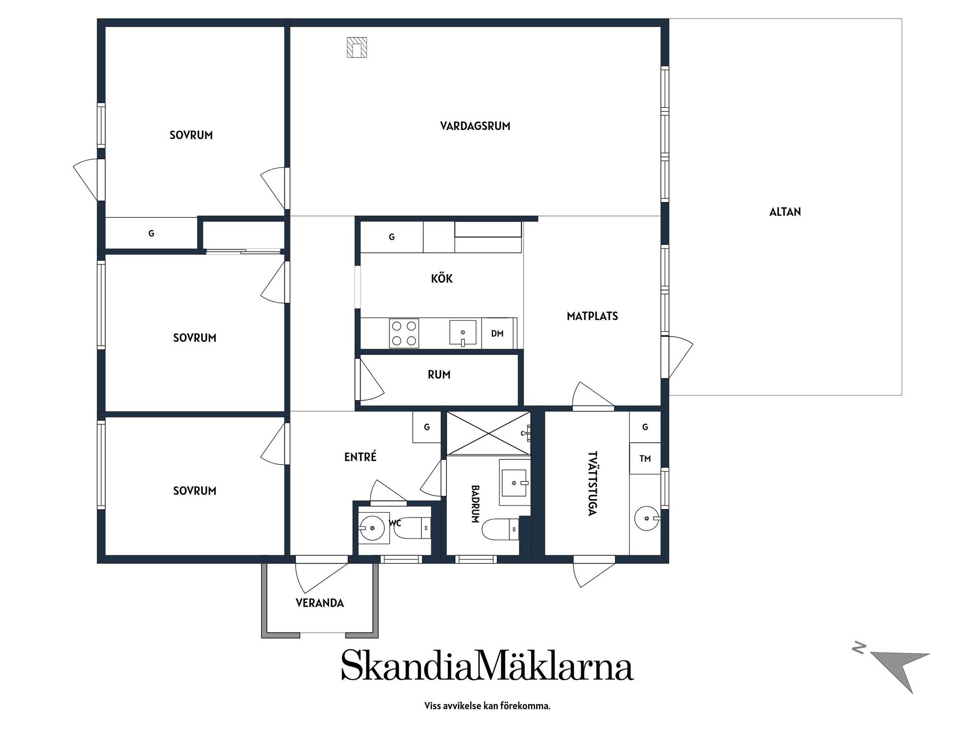 Villa, Parkvägen 1, Åkers Styckebruk / Forsa, Strängnäs