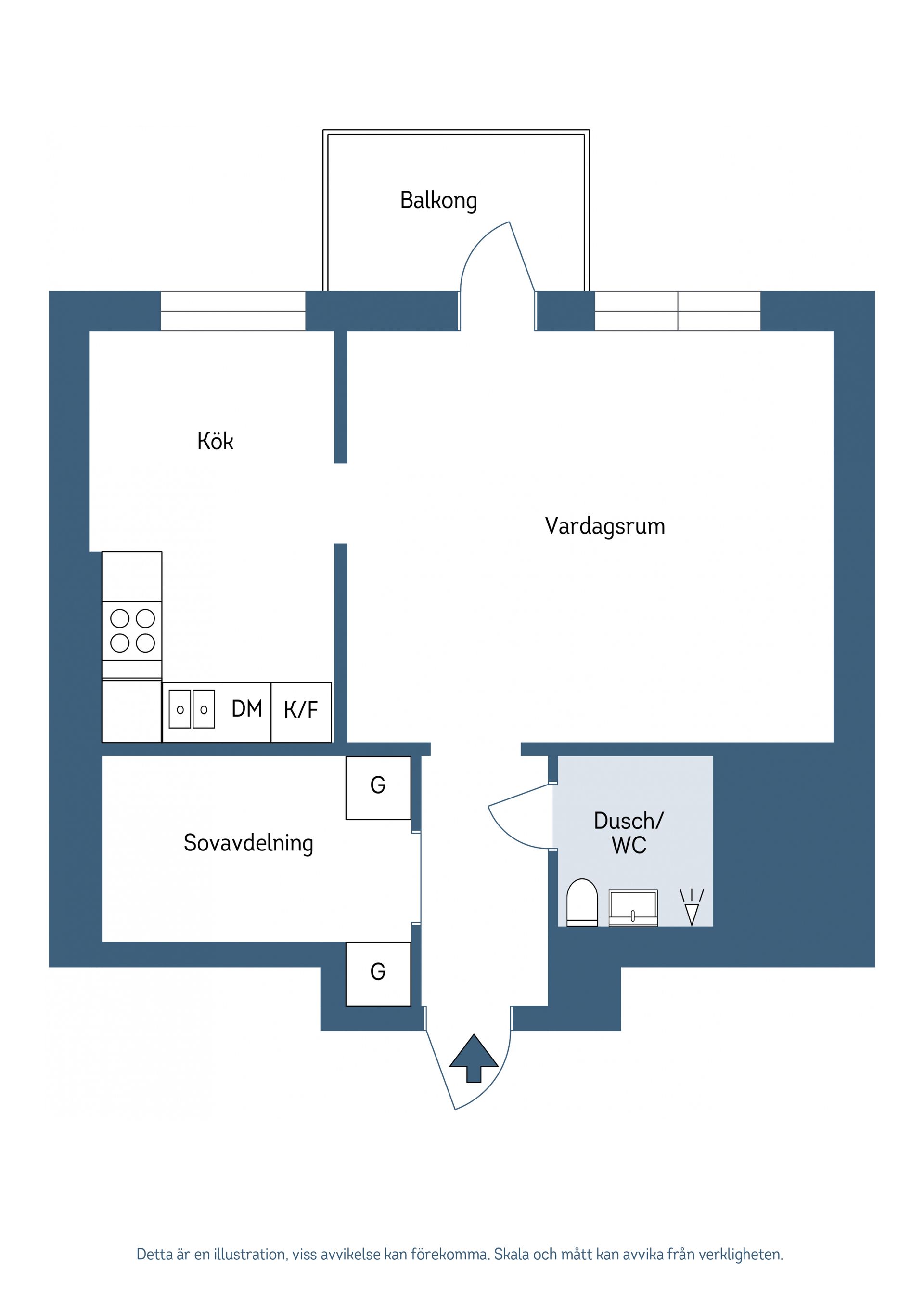 Bostadsrätt, Henrik gjutares gata 26D, Norrmalm, Skövde