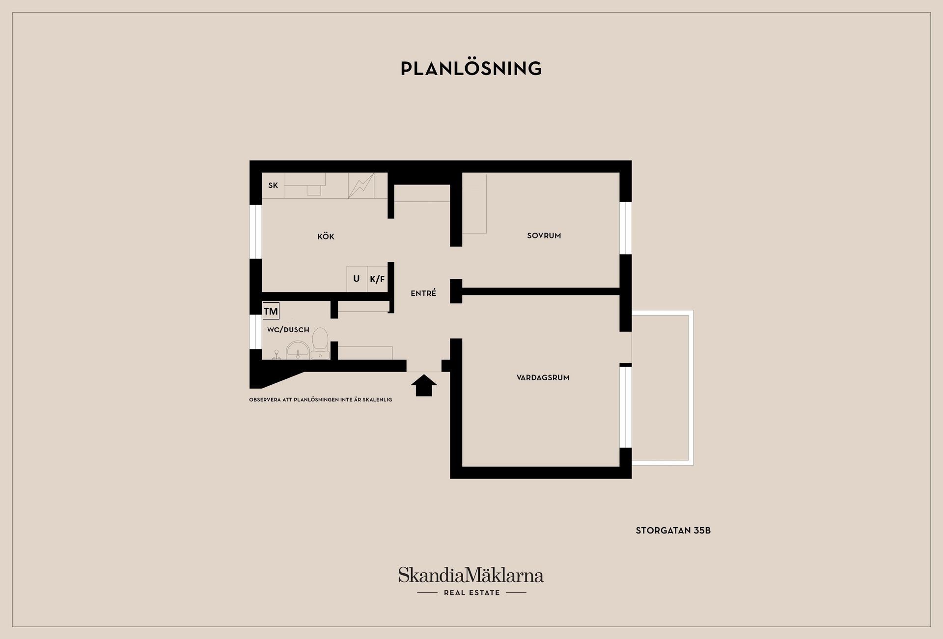 Bostadsrätt, Storgatan 35b, Motala