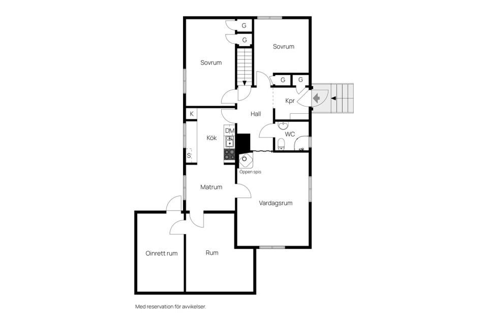 Villa, Möjetorpsvägen 2, Hjulsbro, Linköping