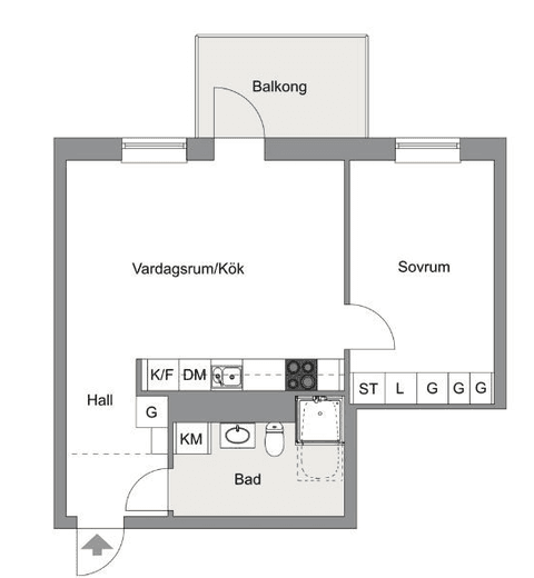 Bostadsrätt, Källtorpsvägen 11, Kallhäll, Järfälla