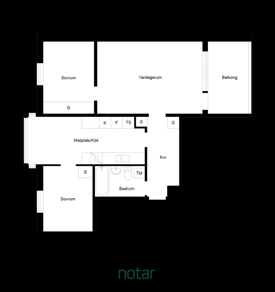 Bostadsrätt, Östra Förstadsgatan 17H, Slussen, Malmö