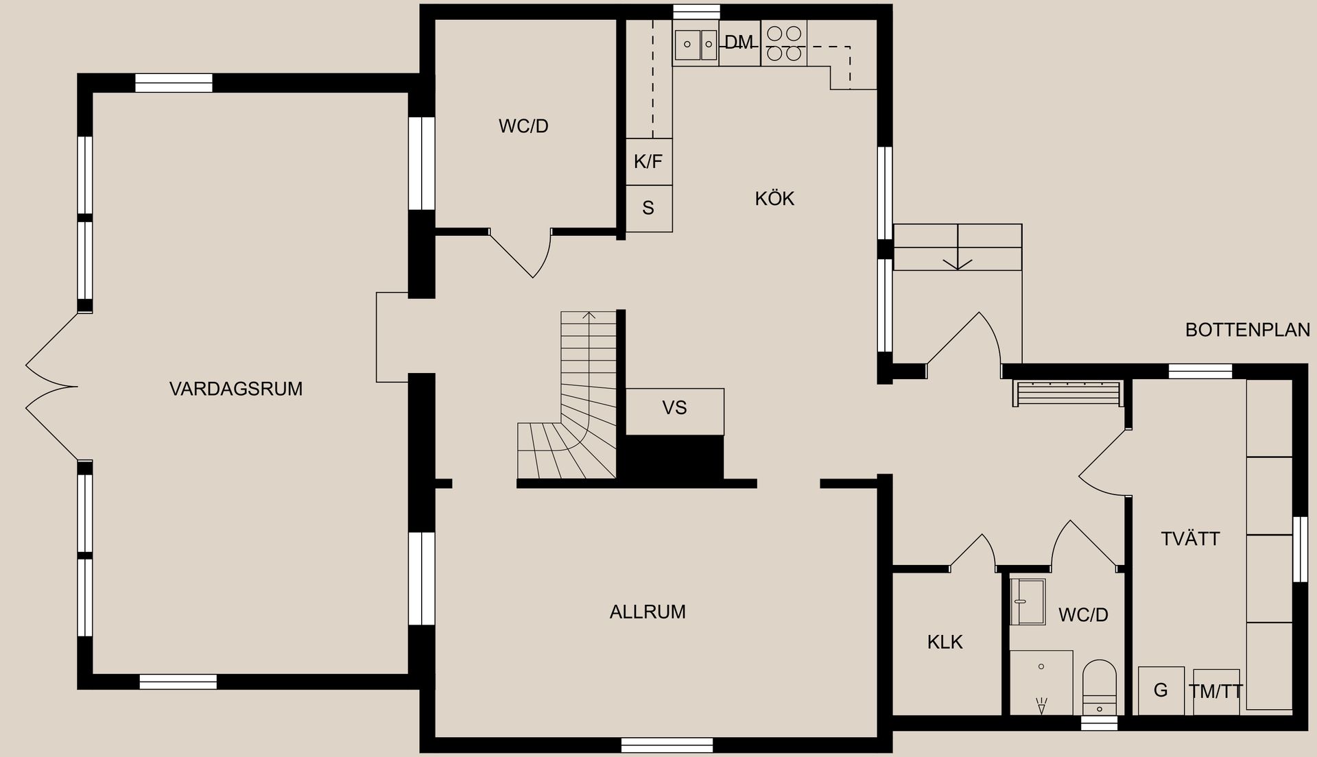 Villa, Djupvik Västergården 2, Djupvik - Kolmården, Norrköping