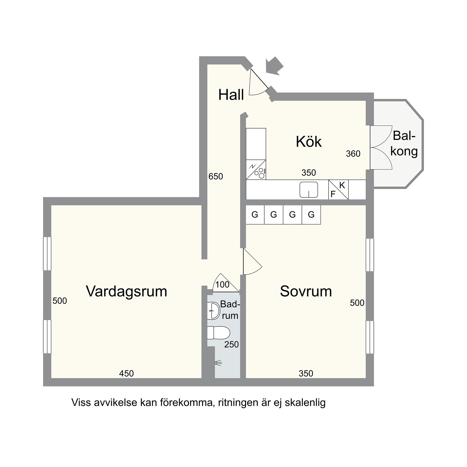 Bostadsrätt, Kommissgatan 6, Högaborg, Helsingborg