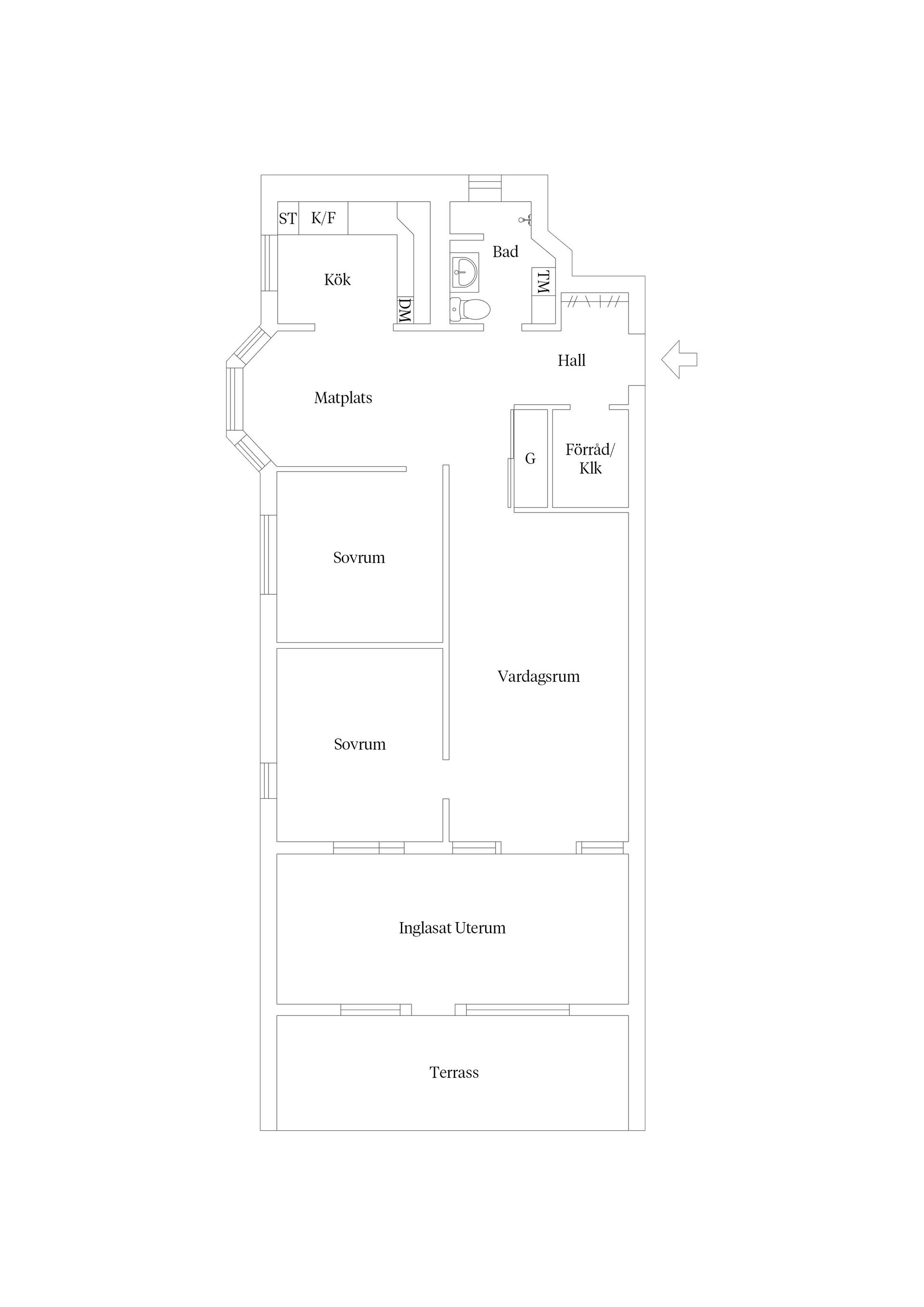 Bostadsrätt, Salabacksgatan 44A, Salabacke, Uppsala