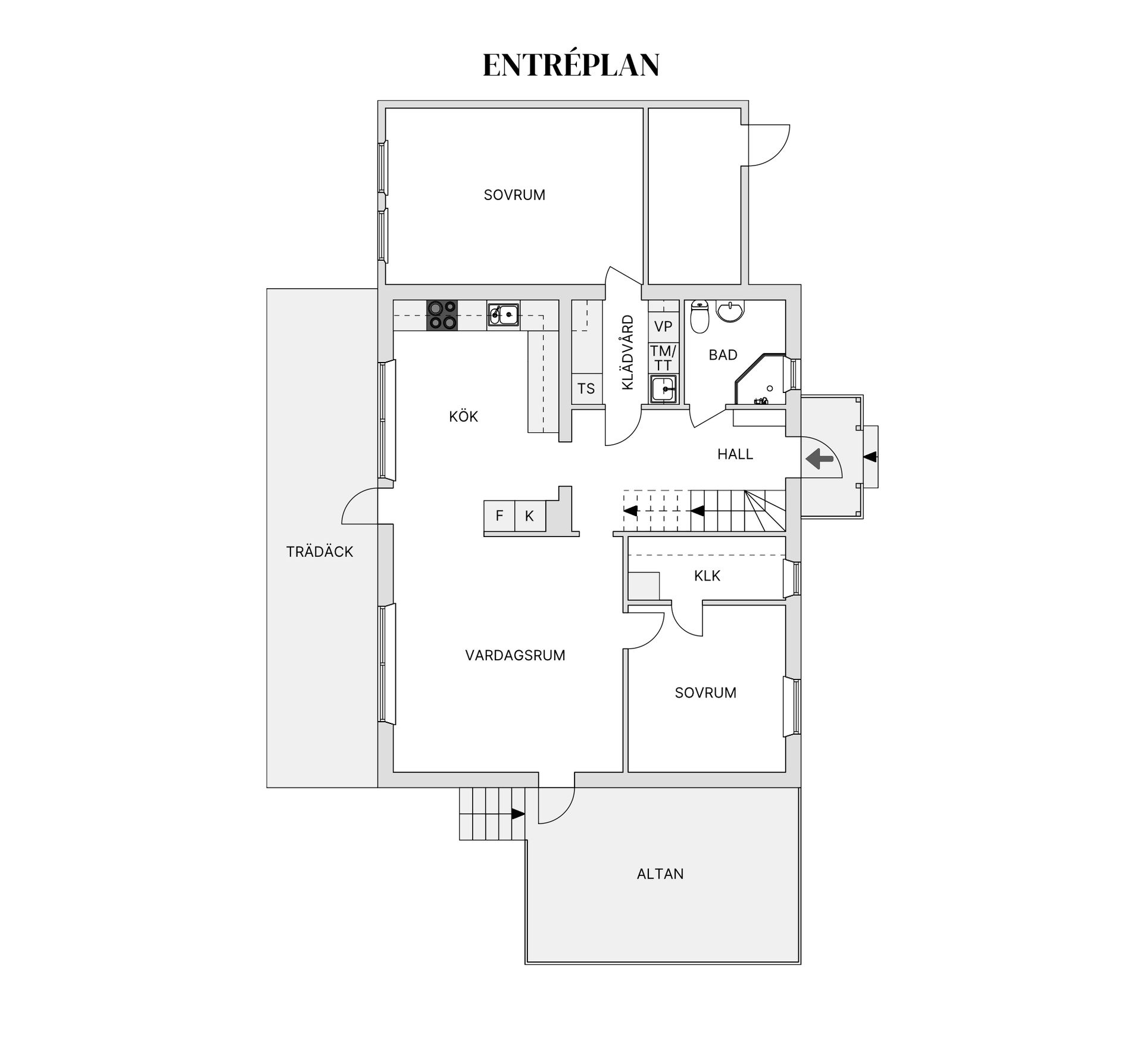 Villa, Volontärvägen 13, Viby, Sollentuna