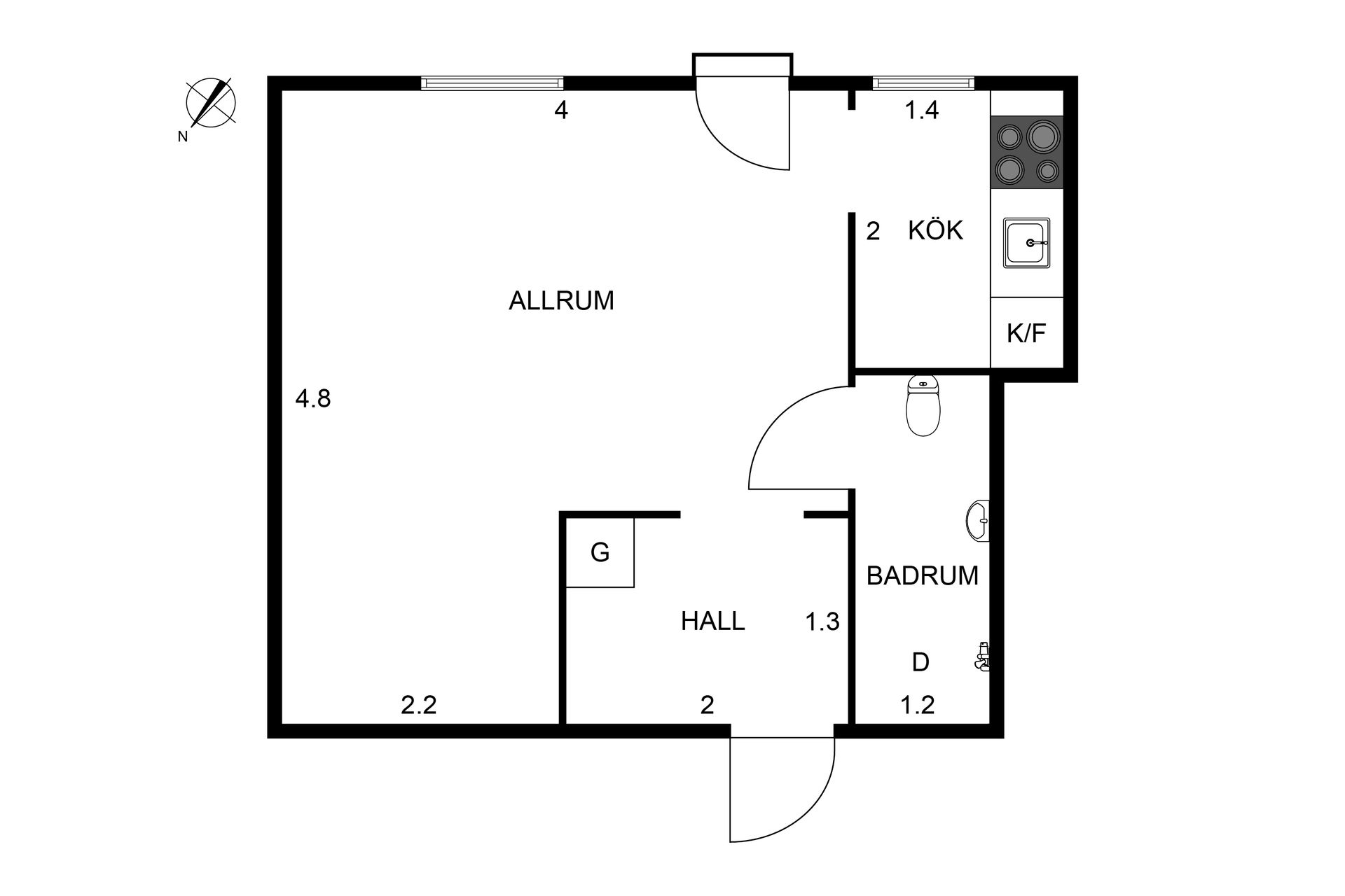 Bostadsrätt, Rådmansgatan 6, Mariero, Vänersborg
