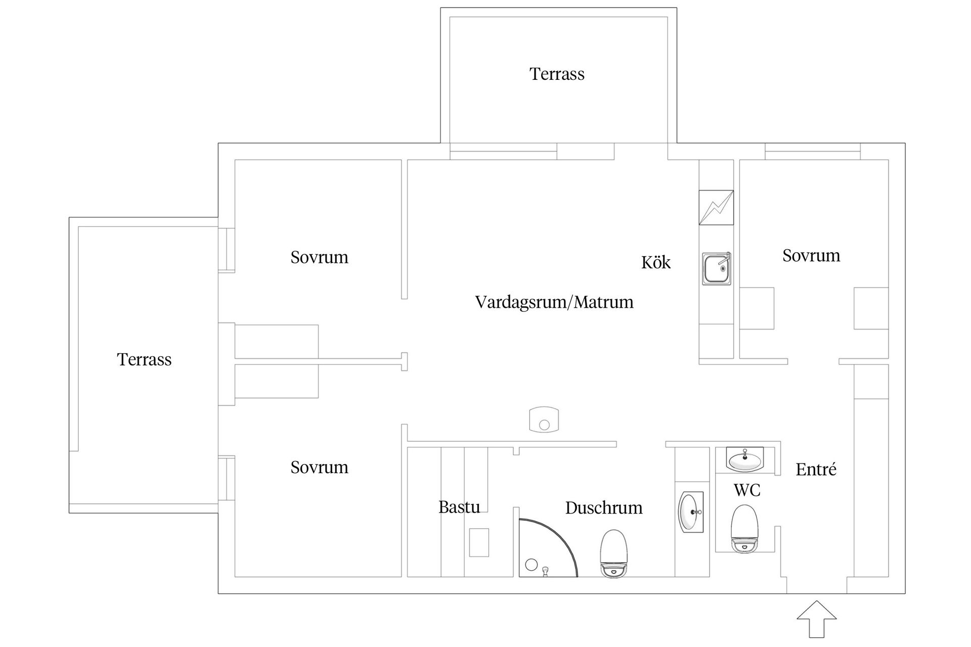 Bostadsrätt, Åre Strand/ Hus 8 lgh A6, Åre By, Åre