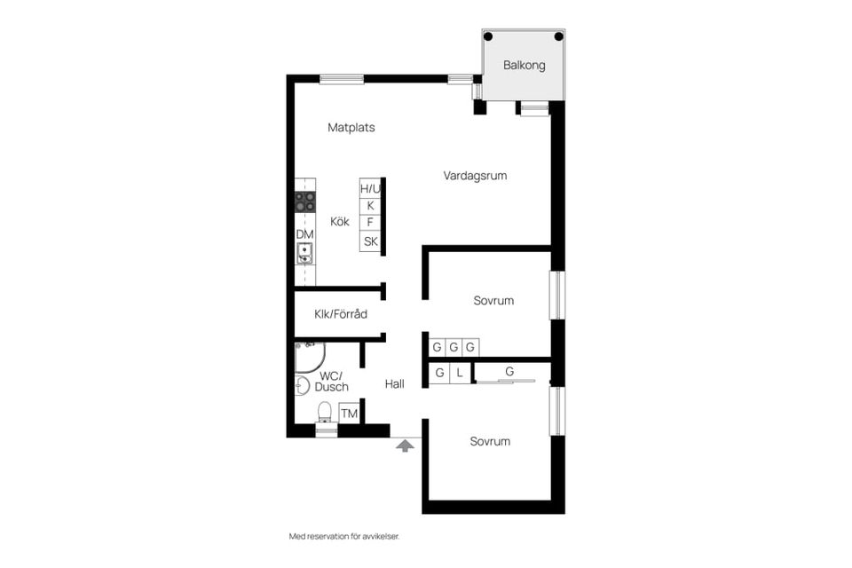 Bostadsrätt, Nordbanegatan 39, Centralt, Halmstad