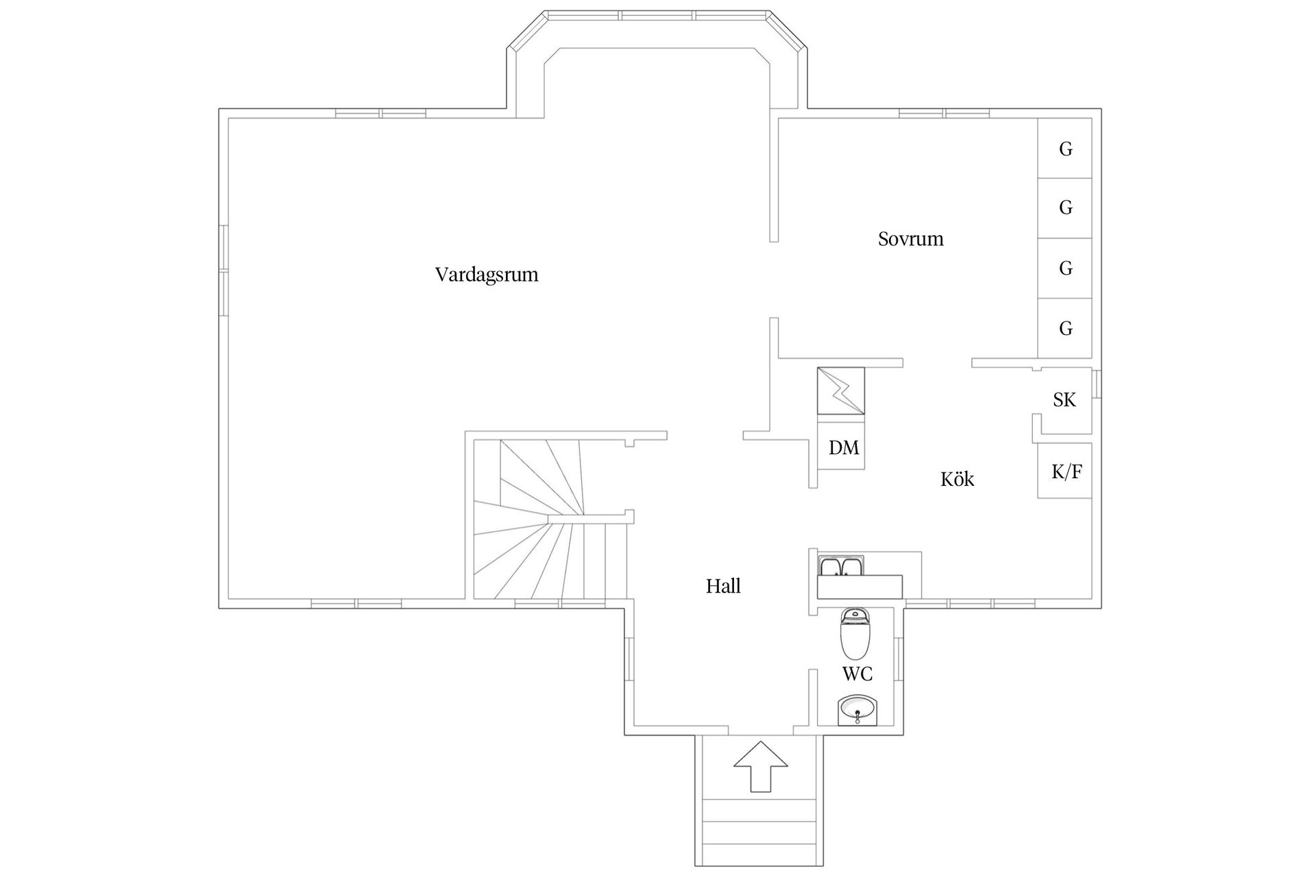 Villa, Bitenvägen 8, Lerum - Södra, Lerum