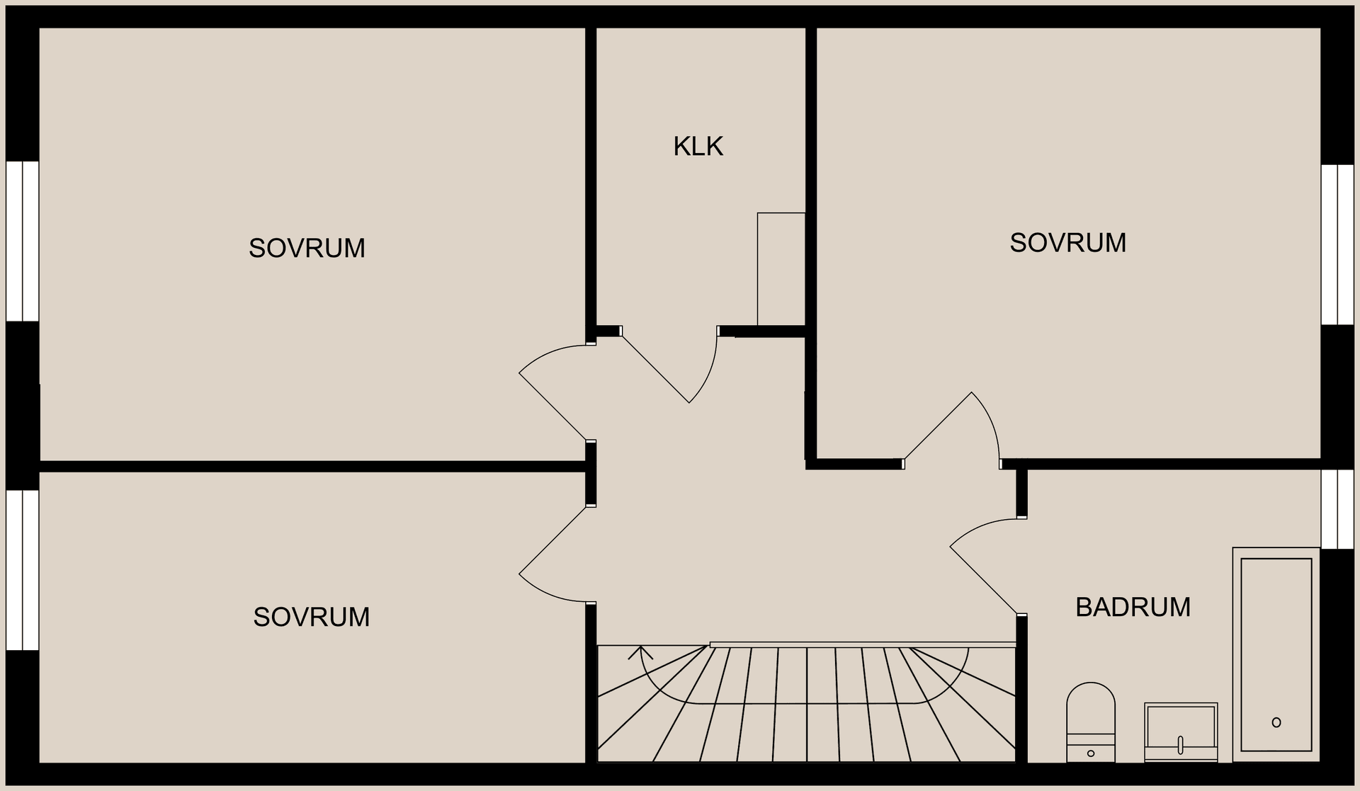 Radhus, Rambogatan 395, Rambodal/Smedby, Norrköping