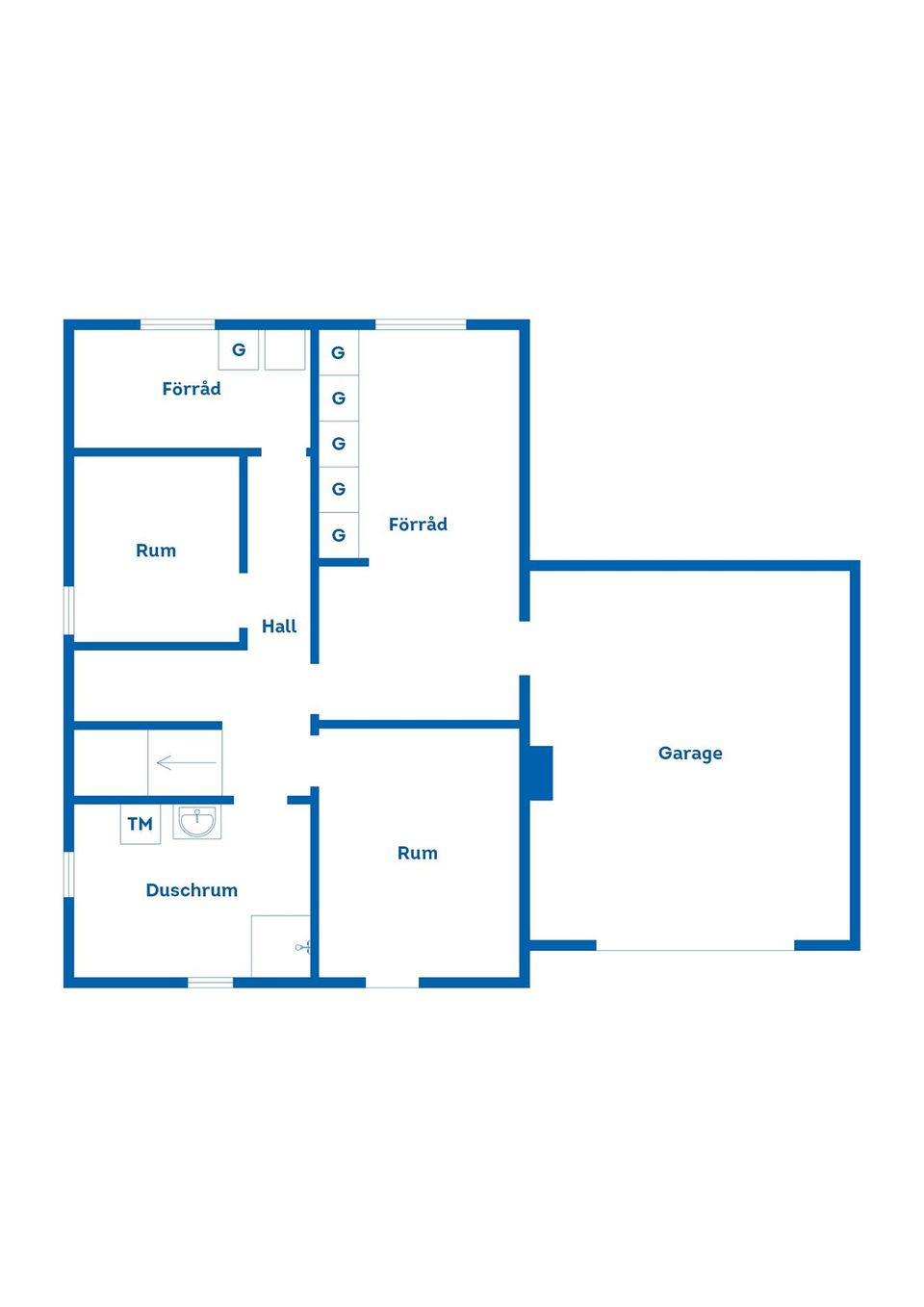 Villa, Fågelsångsvägen 1, Centralt, Osby