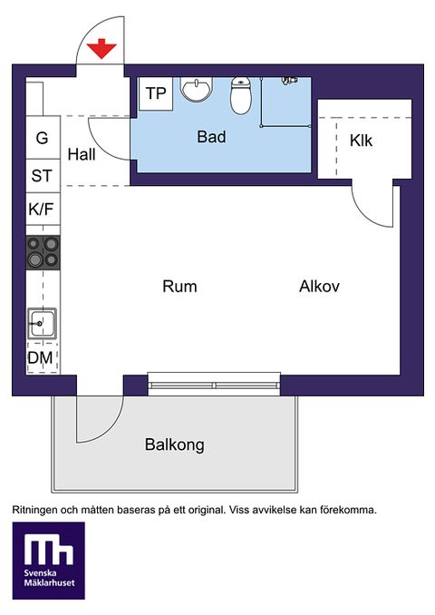 Bostadsrätt, Hamngatan 13A, Sundbyberg