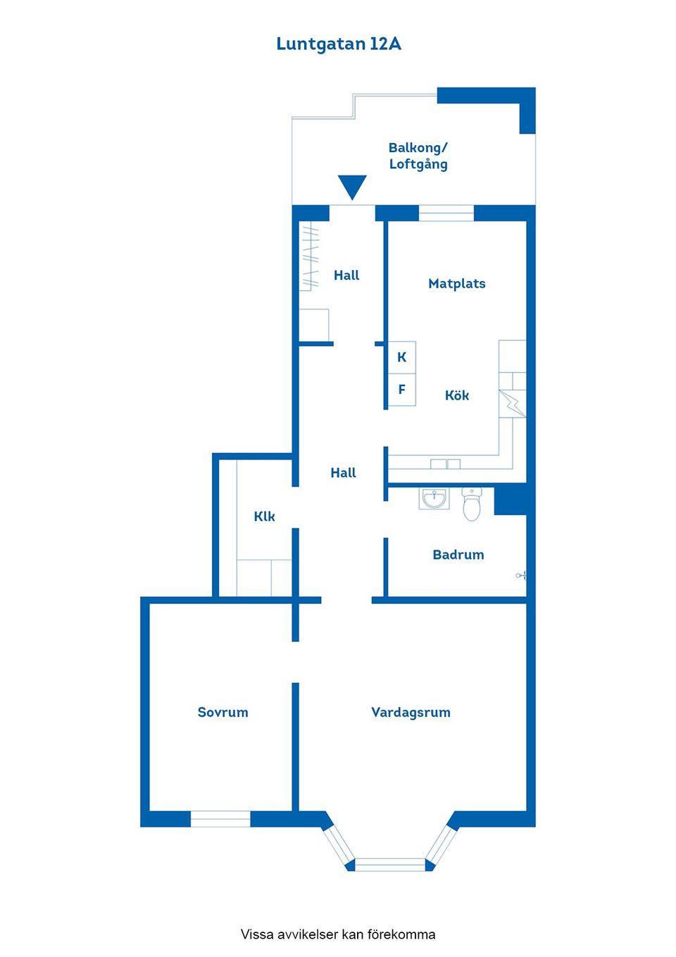 Bostadsrätt, Luntgatan 12A, Centralt, Norrköping