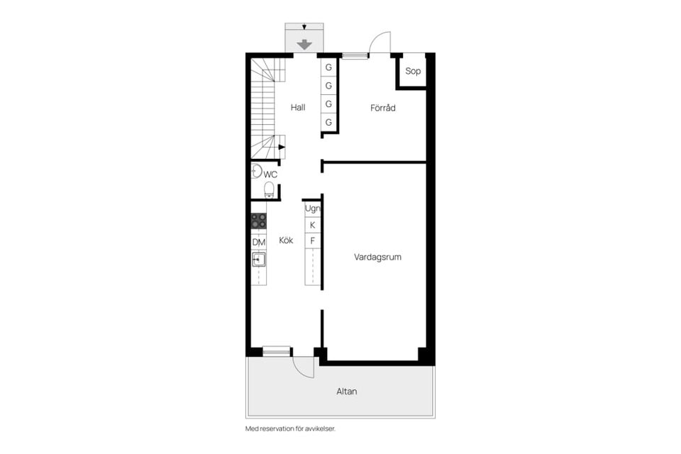 Radhus, Theodor Hellmans väg 38, Murberget, Härnösand