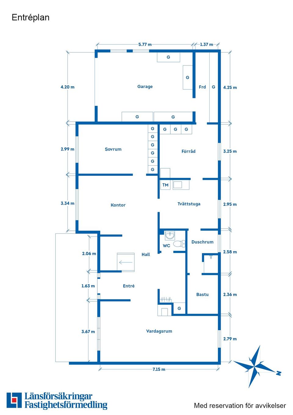 Villa, Bispmotala 27, Centralt, Motala