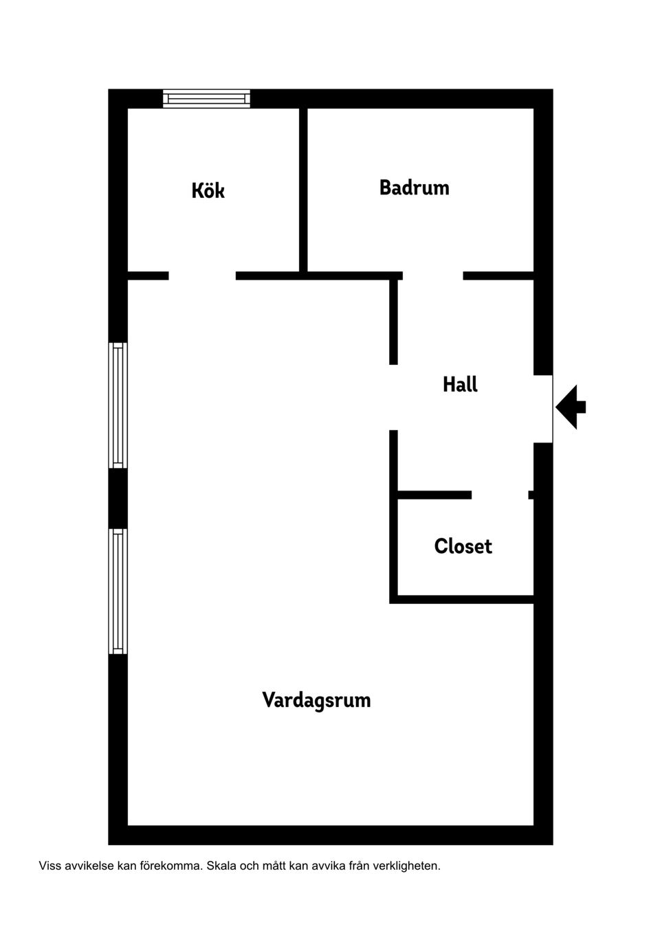 Bostadsrätt, Torggatan 23C, Centrum, Rättvik
