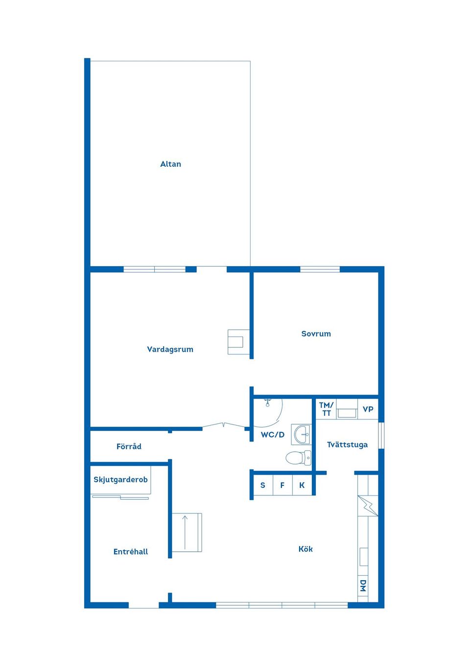 Villa, Radhus, Rödhakestigen 7, Rimforsa, Kinda