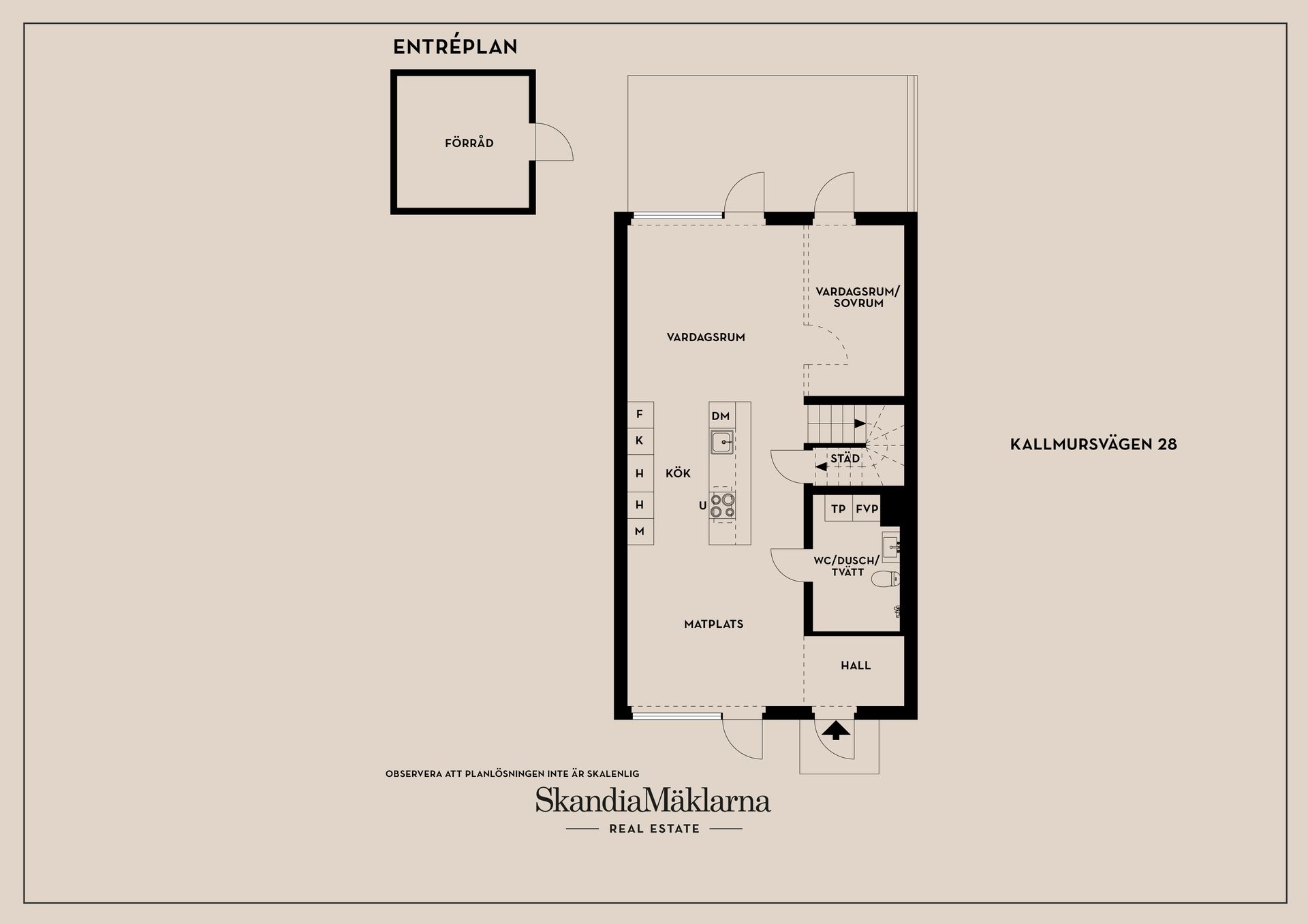 Radhus, Kallmursvägen 28, Ljungsbro, Linköping