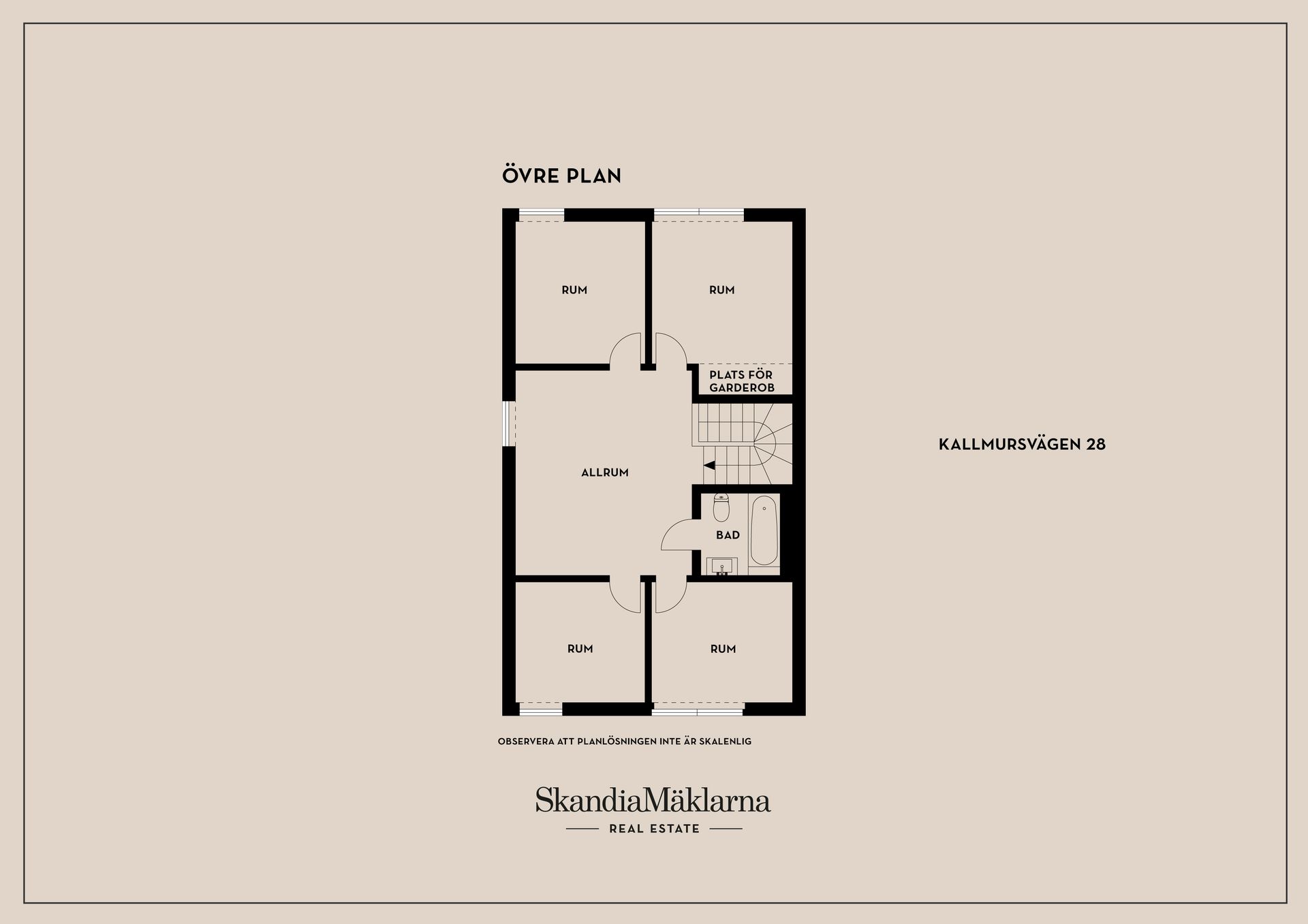 Radhus, Kallmursvägen 28, Ljungsbro, Linköping