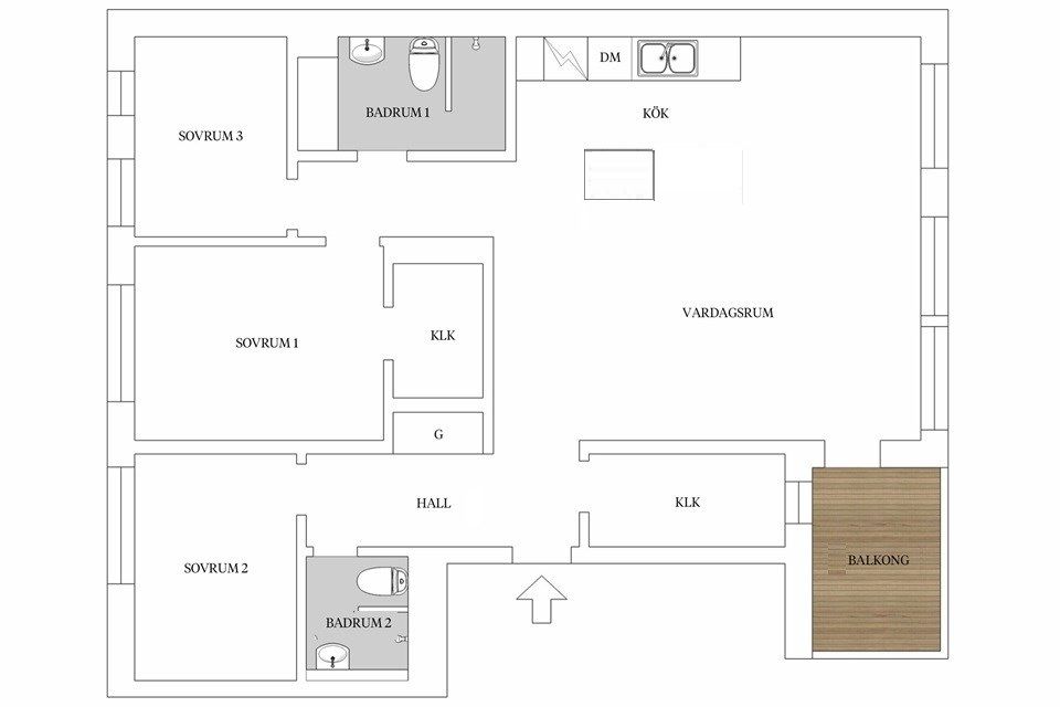Bostadsrätt, Pettsons Gata 4, vån 5/5, Bromma - Annedal, Stockholm