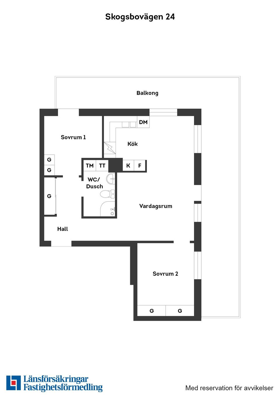 Bostadsrätt, Skogsbovägen 24, Skogsbo, Värmdö