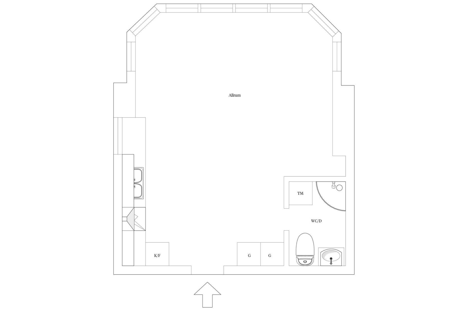 Bostadsrätt, Frejagatan 5, Söder, Växjö