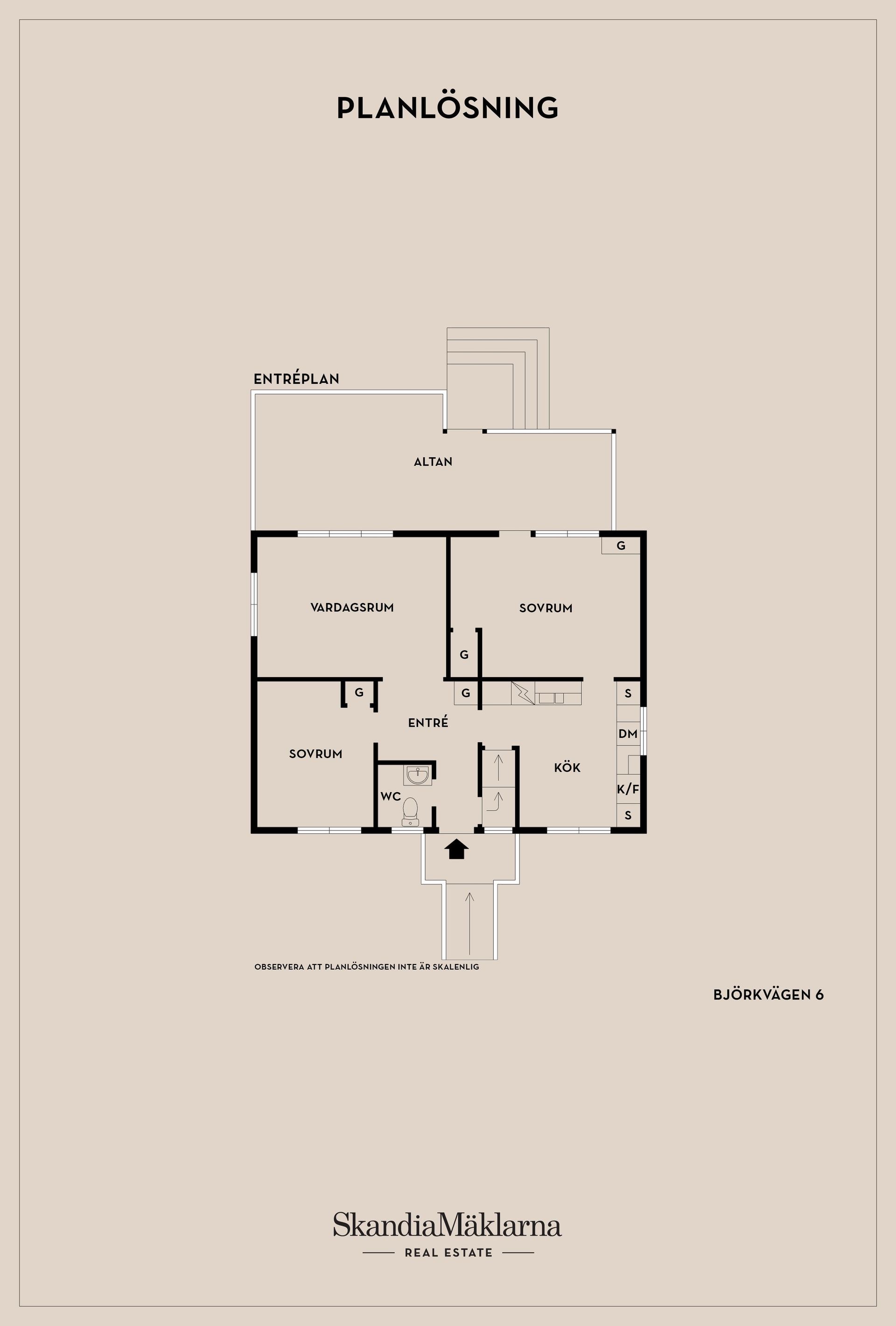 Villa, Björkvägen 6, Mellösa, Flen