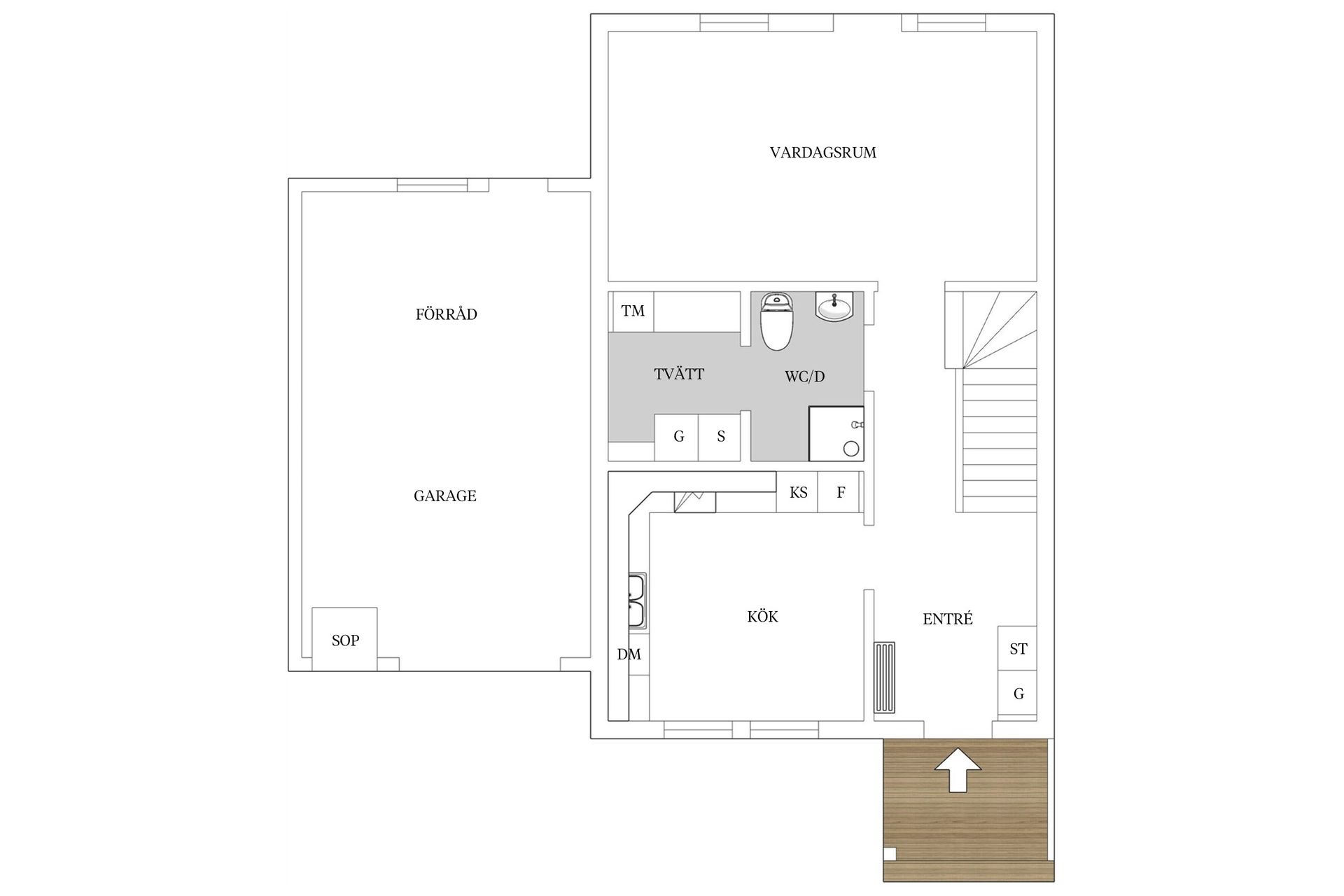 Bostadsrätt, Segerstadsvägen 26, Hovshaga, Växjö