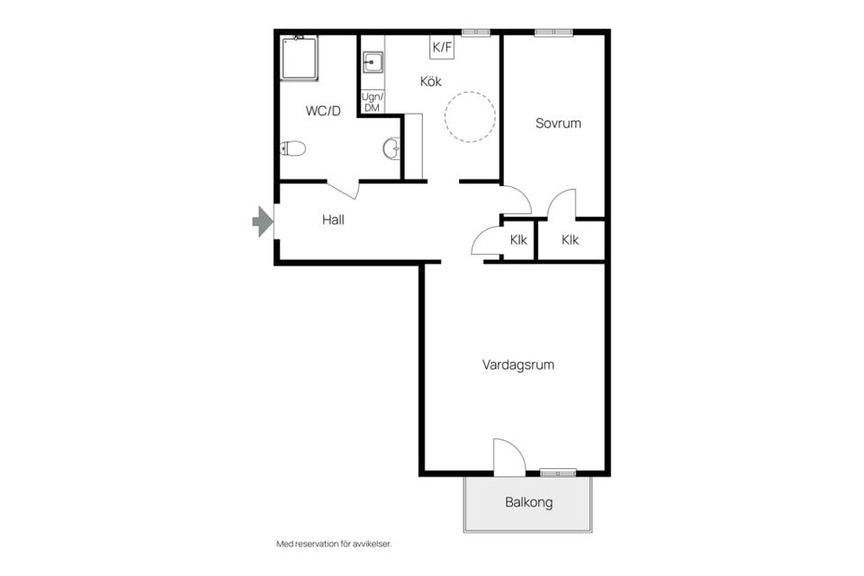 Bostadsrätt, Tranebergsvägen 41, vån 2, Traneberg, Stockholm