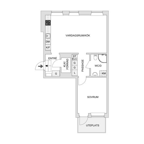 Bostadsrätt, Rimfrostgränd 5, 5 tr, Tyresö Centrum, Tyresö