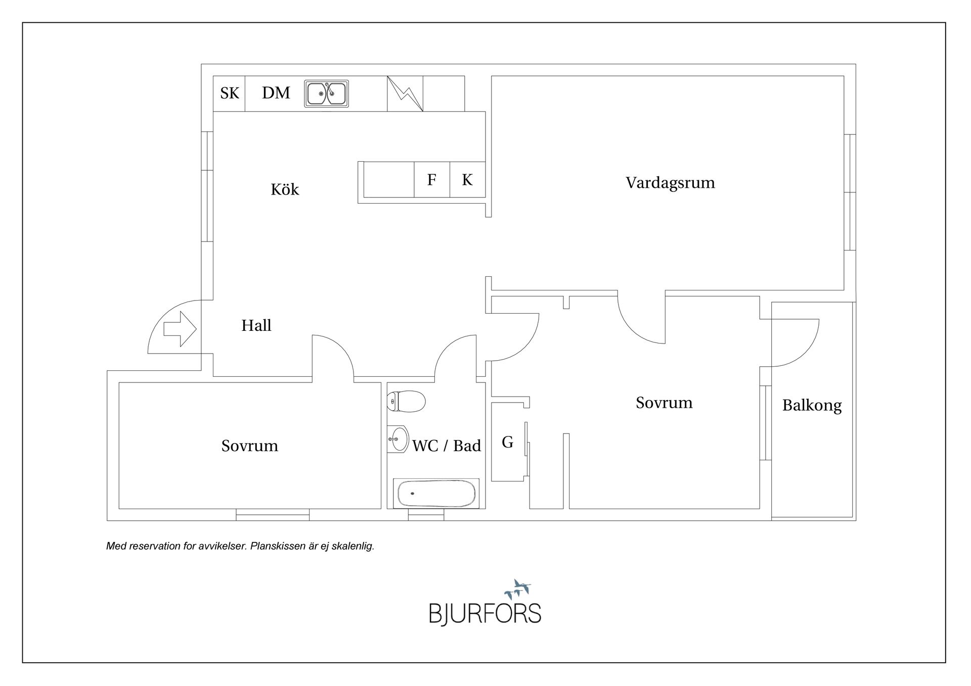 Bostadsrätt, Bergkullevägen 287, Sylte, Trollhättan