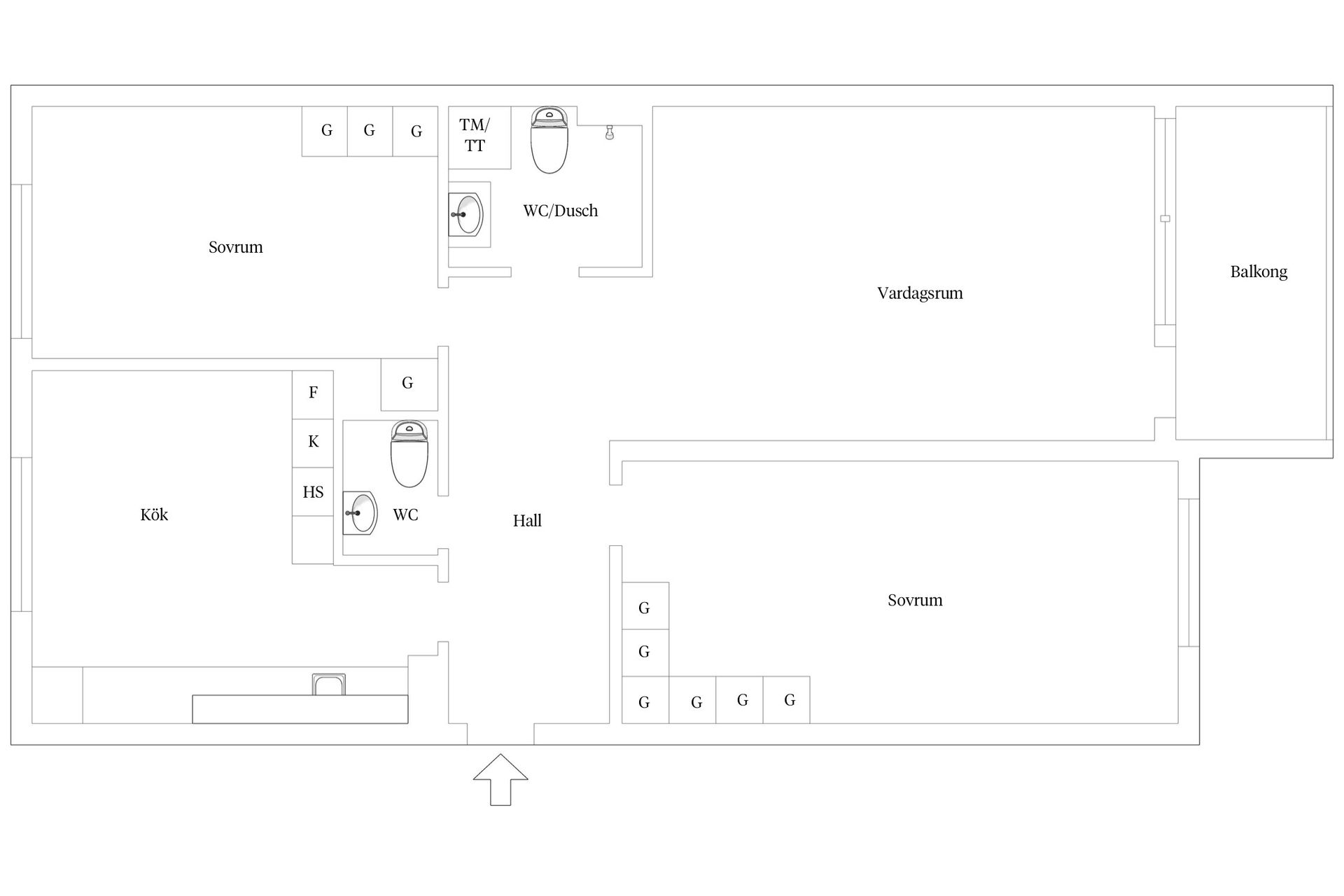 Bostadsrätt, Segergatan 6B, Västra Fäladen, Landskrona