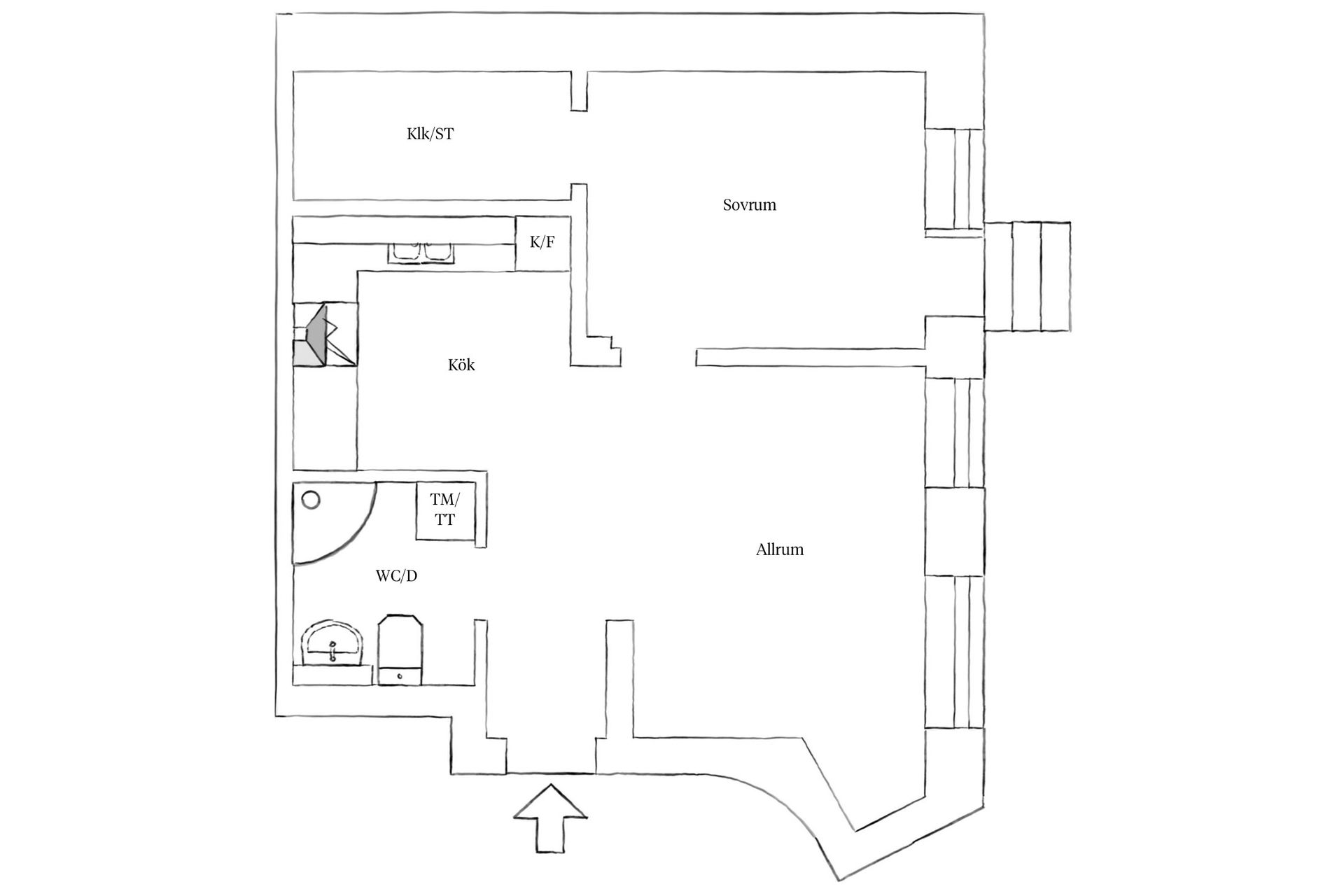 Bostadsrätt, Jättegrytsgatan 4, Jakobsdal, Göteborg