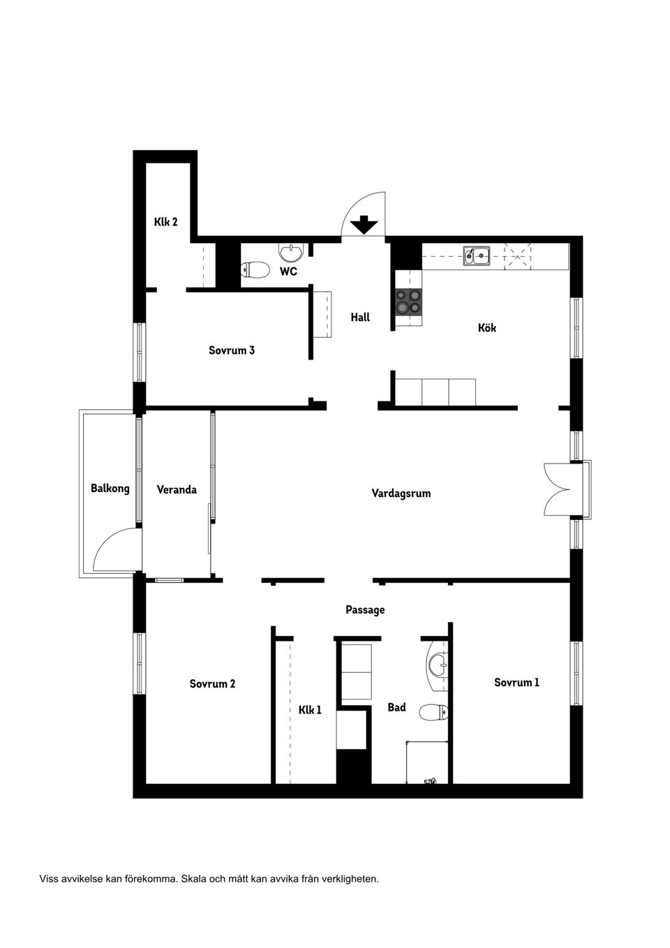 Bostadsrätt, Engelbrektsgatan 7, Centralt, Örebro