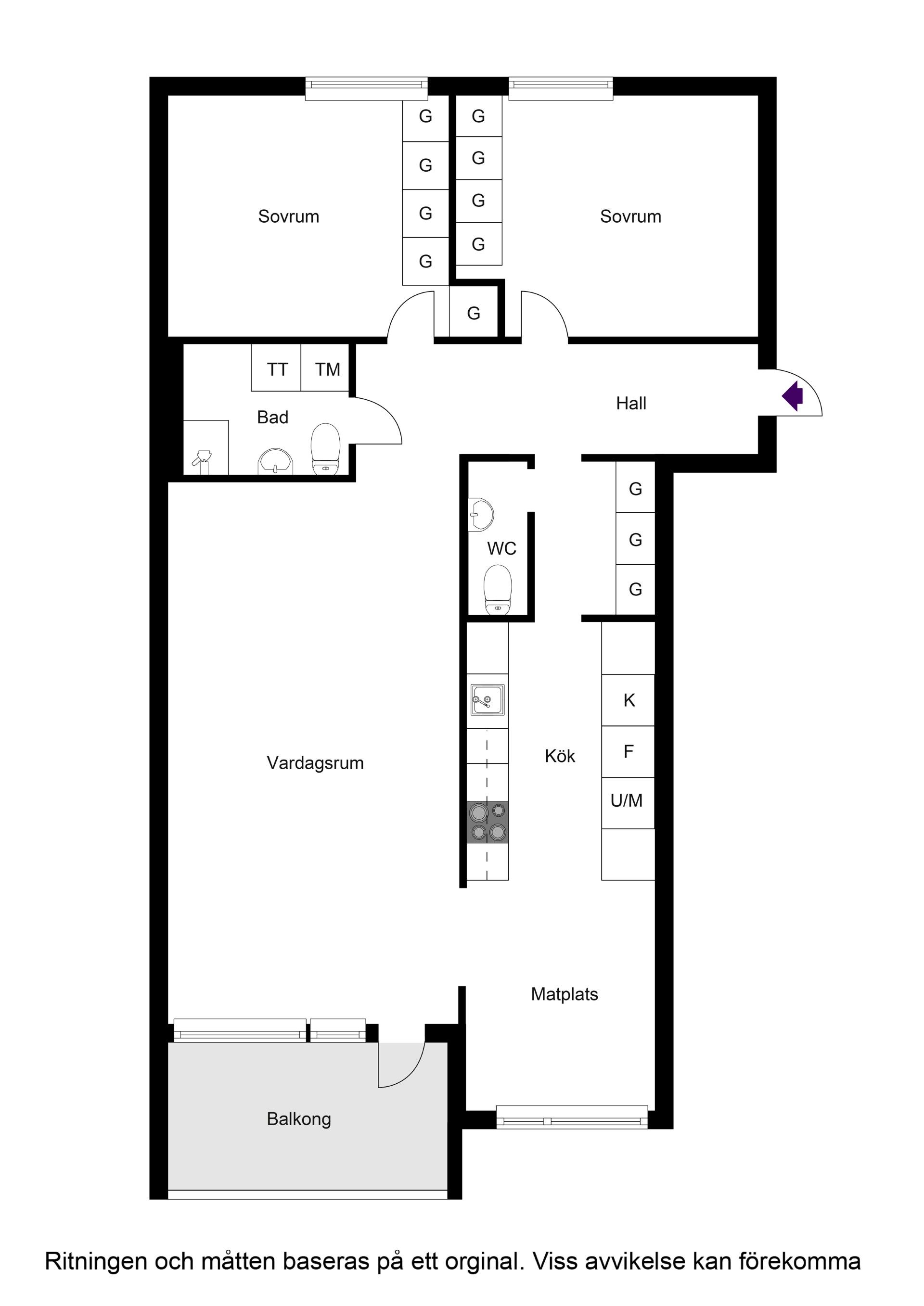 Bostadsrätt, Marknadsvägen 265, Täby Centrum, Täby