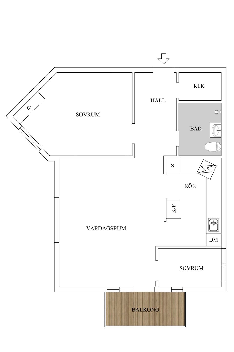 Bostadsrätt, Svartviksslingan 90, Bromma - Minneberg, Stockholm