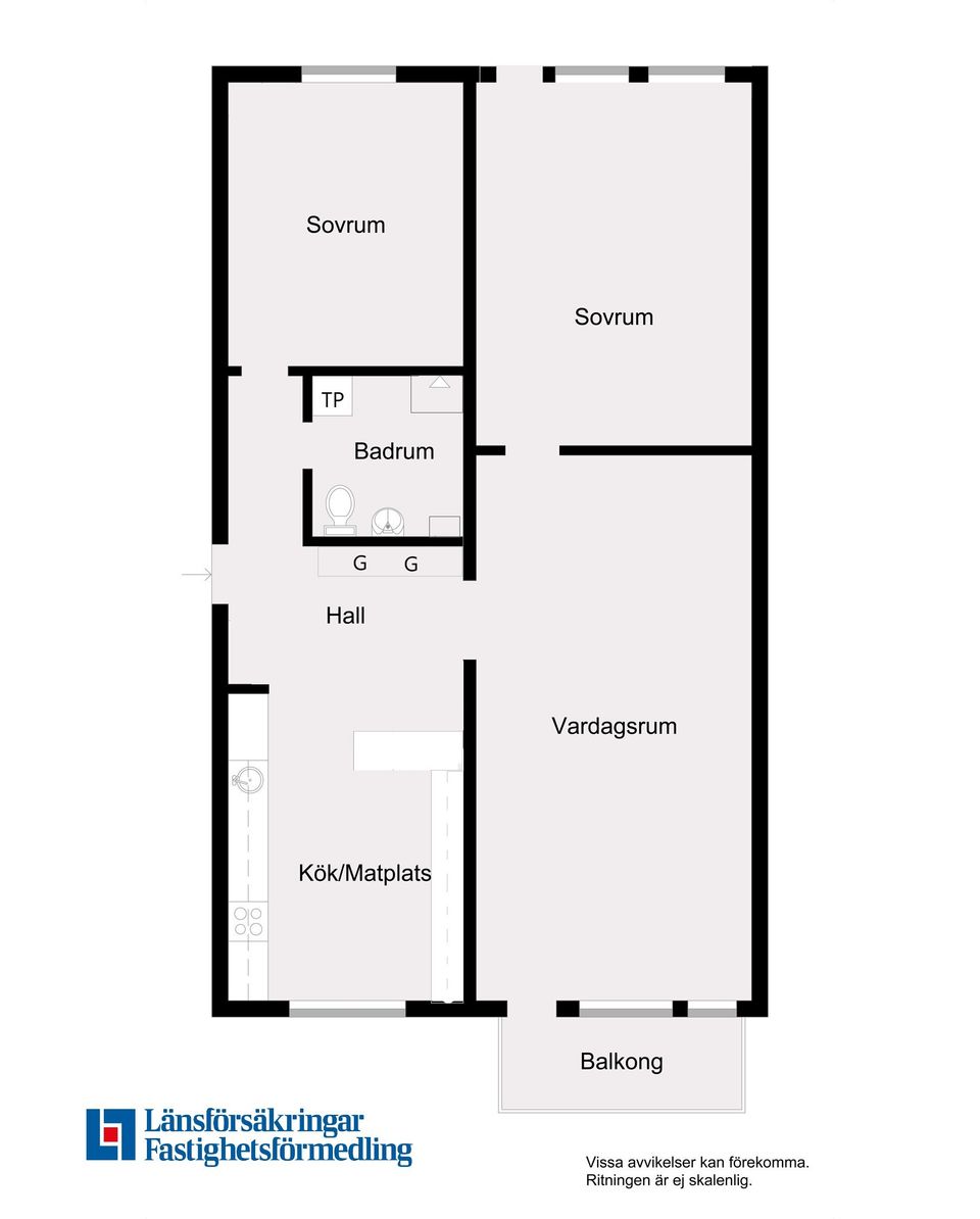 Bostadsrätt, Baldergatan 44, Sigtuna