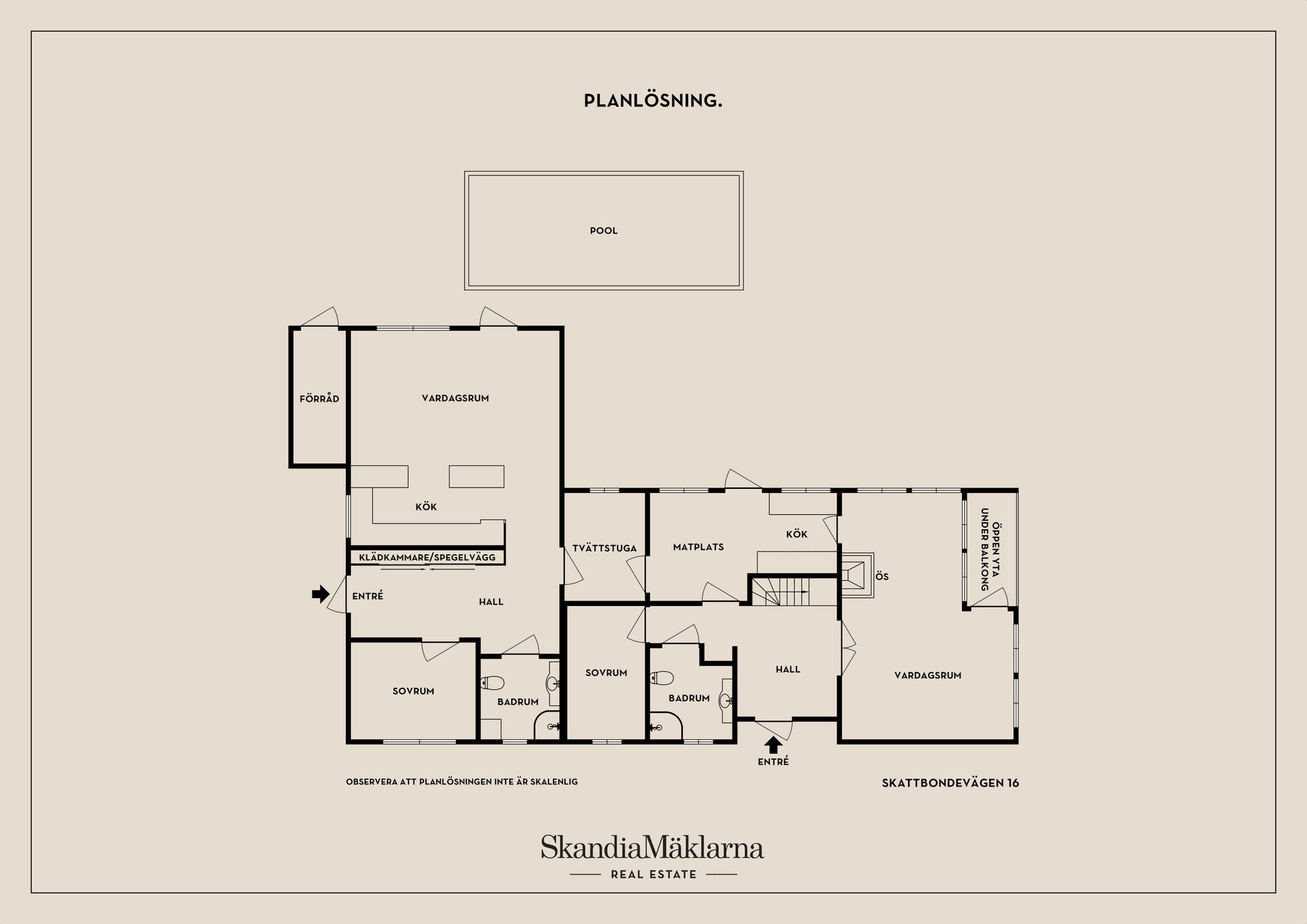 Villa, Skattbondevägen 16, Fresta, Upplands Väsby