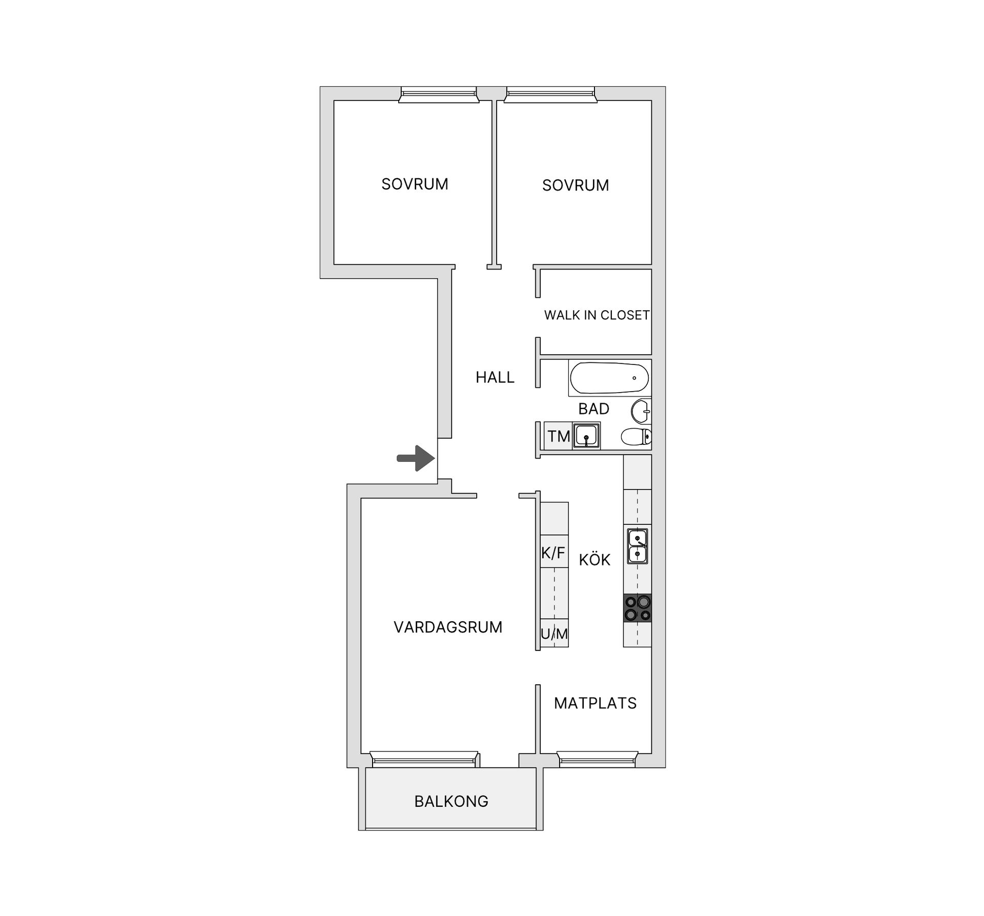 Bostadsrätt, Stupvägen 39, Helenelund, Sollentuna