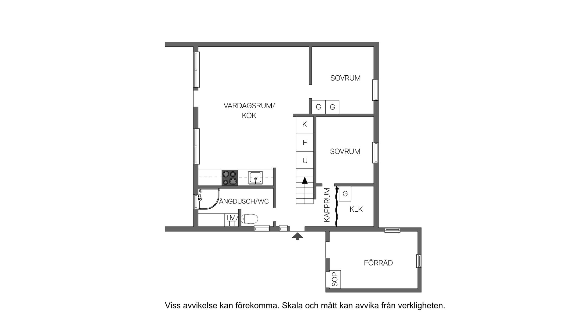 Villa, Radhus, Marmorvägen 129, Carlshöjd, Umeå
