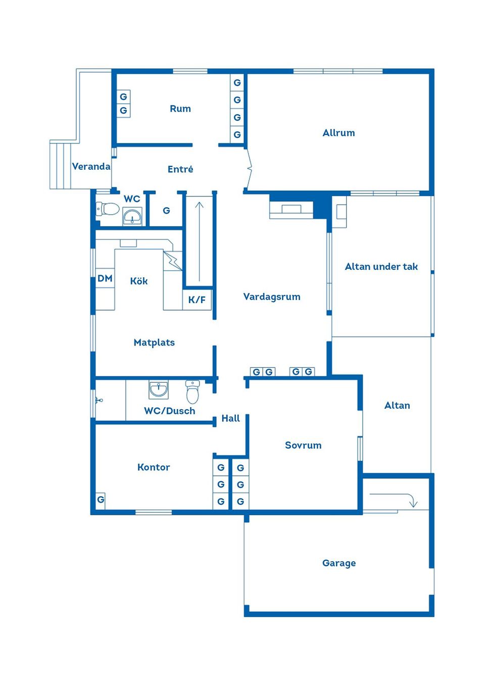 Villa, Stallvägen 5, Tibro