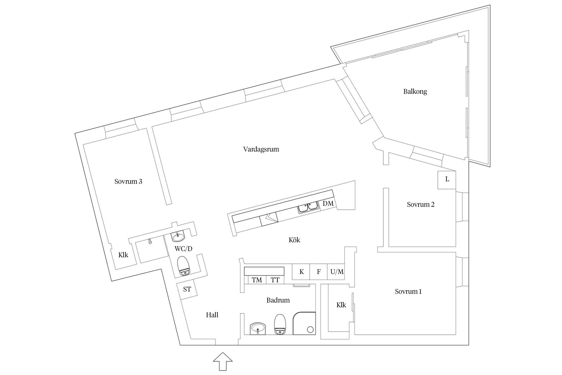 Bostadsrätt, Fritiof Anderssons Gata 13, Eriksberg, Göteborg