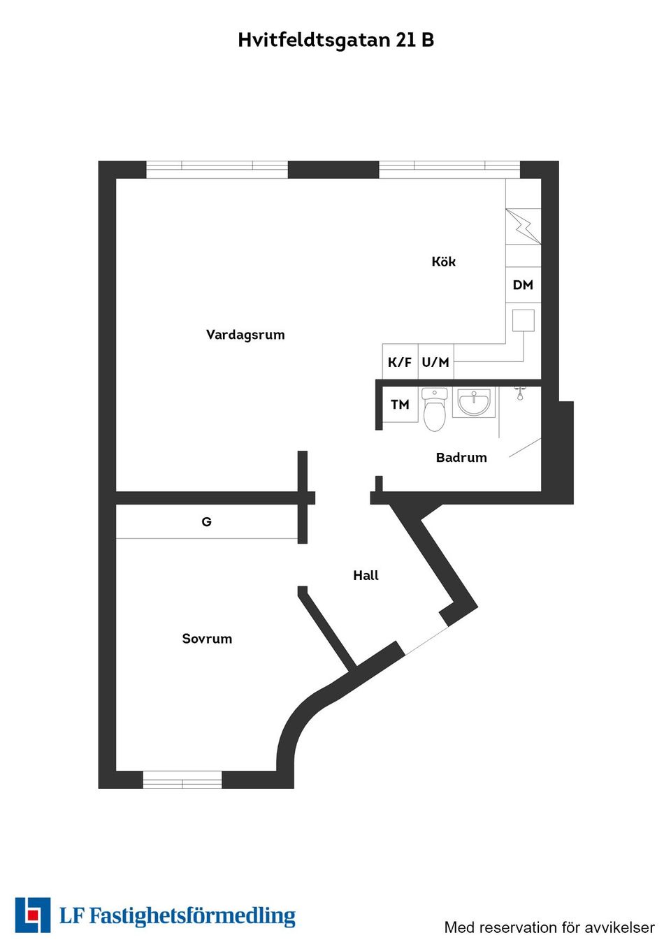 Bostadsrätt, Hvitfeldtsgatan 21 B, Centrum, Halmstad