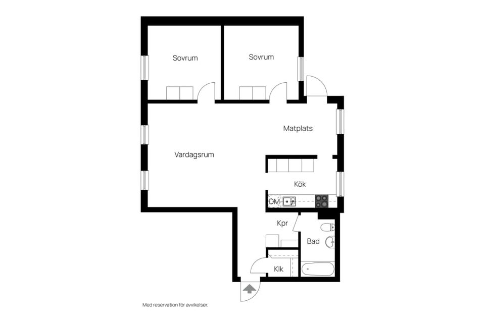Bostadsrätt, Östfjällvägen 21, Torvalla, Östersund