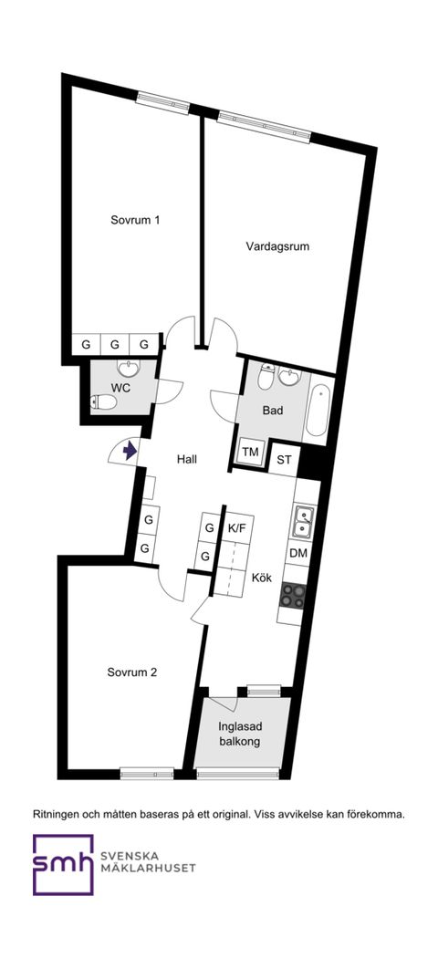 Bostadsrätt, Lingvägen 215, Hökarängen, Stockholm